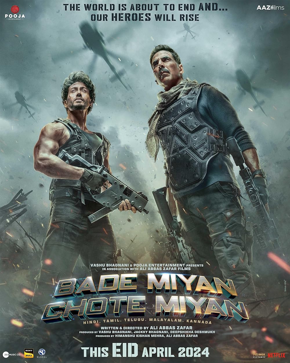 [Netflix] Bade Miyan Chote Miyan (2024) ͧҺ [ҡԹ DD+5.1] [Ѻ+Multi] -Encode.H.264.1080p. [Netflix (web-dl)]-[Soundtrack  (Master)]